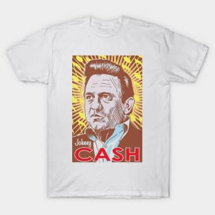 Vintage Poster Johnny Cash T-Shirt